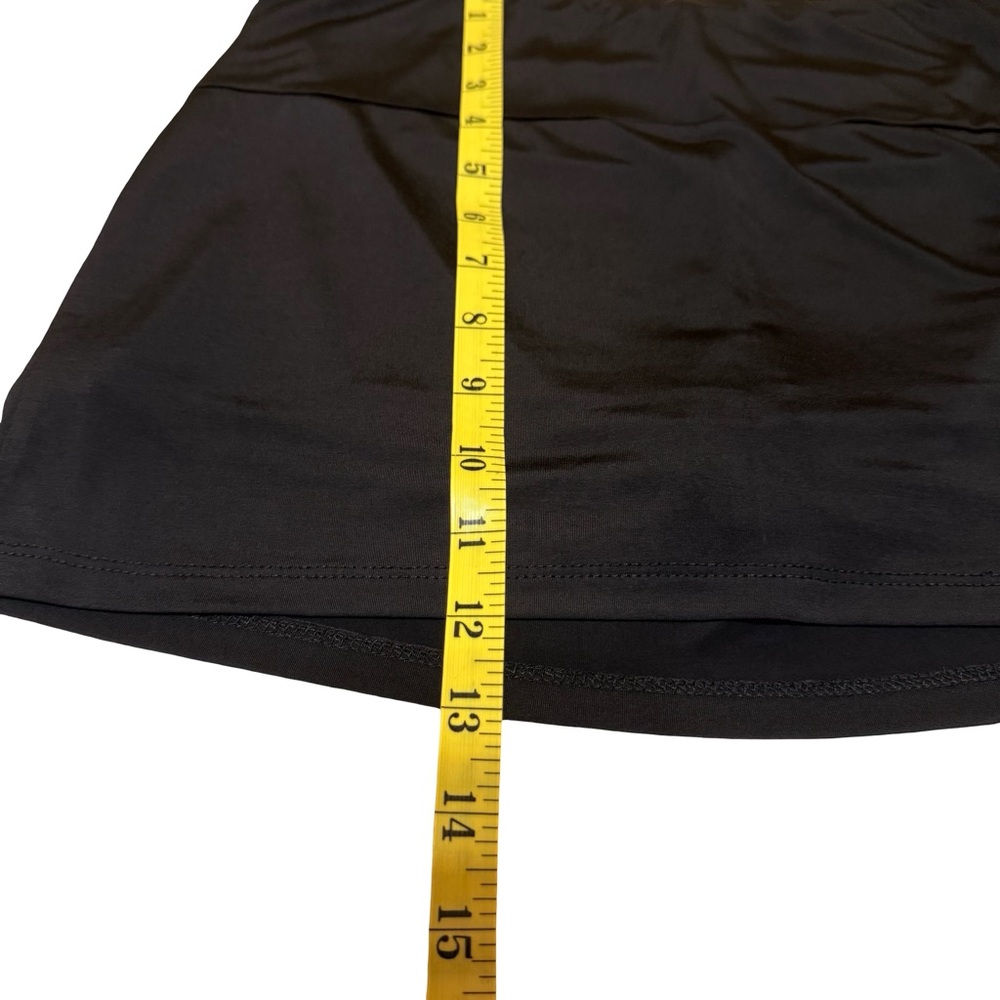 WHITE FOX Act Brand New Black Mini Skort Size Medium - Picture 8 of 8